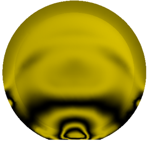 simulation of optical lens