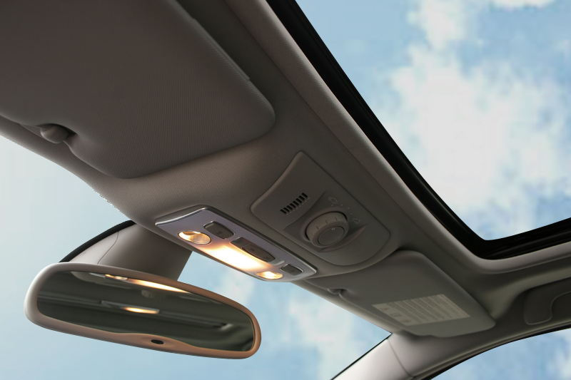 automotive sunroof frame
