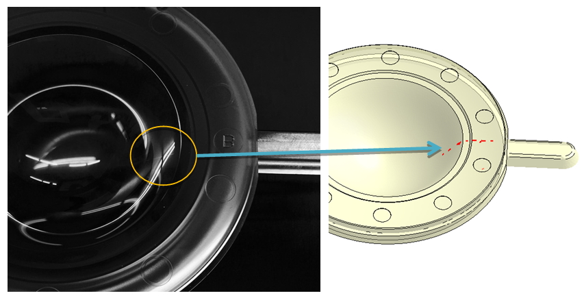 calin-technology-eliminated-weld-lines-on-a-projector-lens-using-moldex3d-5