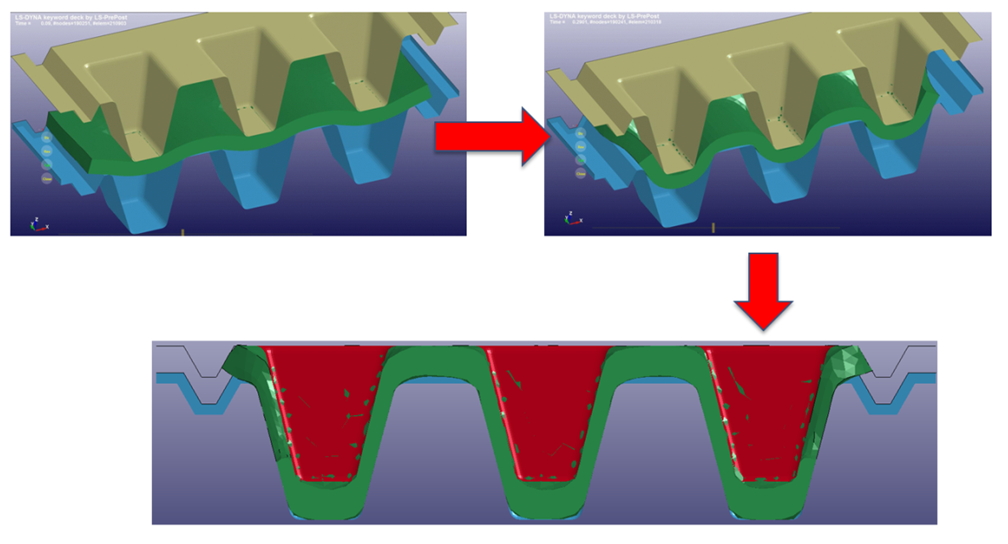 Moldex3D模流分析之片状预浸材压缩成型的数值模拟的图3