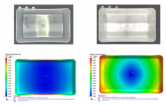 Comparison of Dimensional Stability between Solid part and MuCell® part