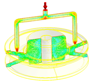 Dynamic slicing of fiber orientation