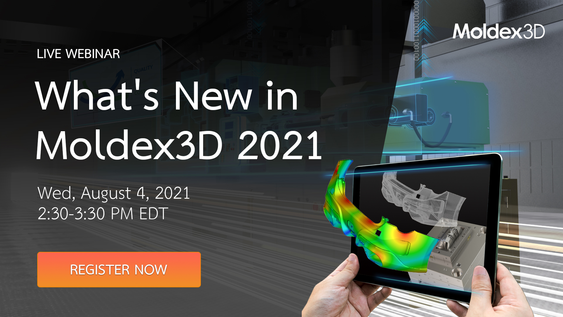 Webinar: What’s New in Moldex3D 2021 | Events | Moldex3D | Plastic ...