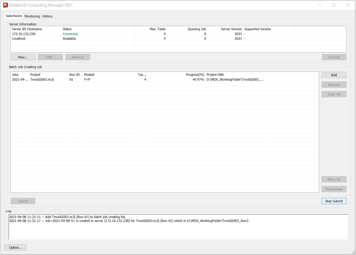 Moldex3D模流分析之计算管理器无缝连接Linux与Windows系统的图2