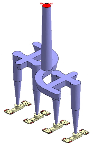 The T3C tact switch is one of the products with the highest output in Diptronics Manufacturing Inc. The main purpose of electronic switches is to turn on the circuit. This kind of product is easy to have air trap, weld line and lack of material in the manufacturing process, resulting in poor conduction of the product.  The team used Moldex3D to find out the solutions to balance the flow behavior of products, shorten the molding cycle, and improve appearance defects. Applying Moldex3D can effectively improve the product yield and reduce costs at the same time.