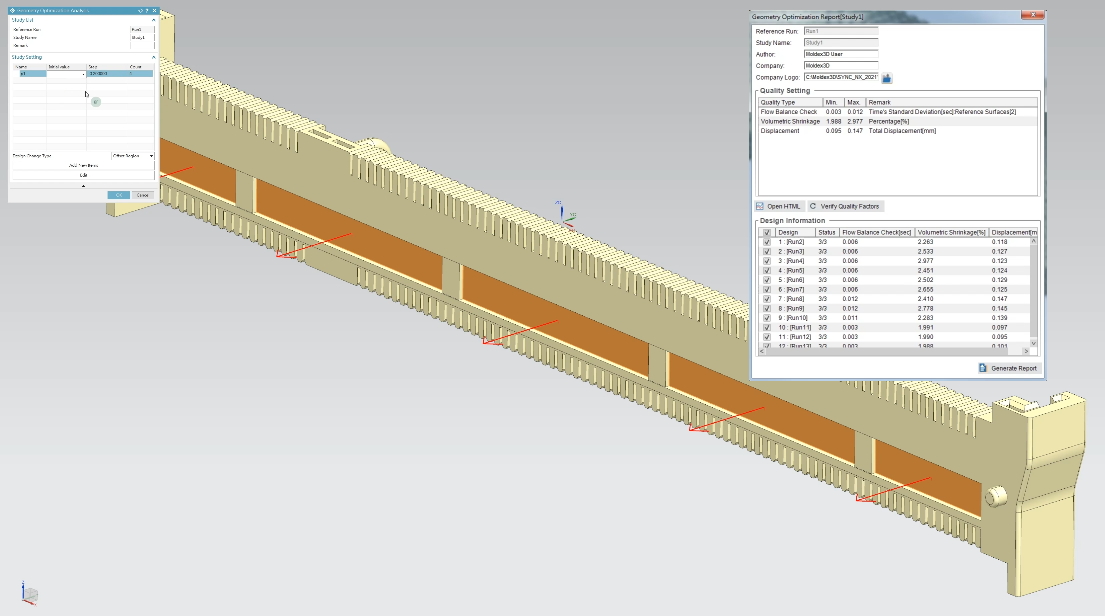 Moldex3D模流分析之可制造性的静态规范检查的图8