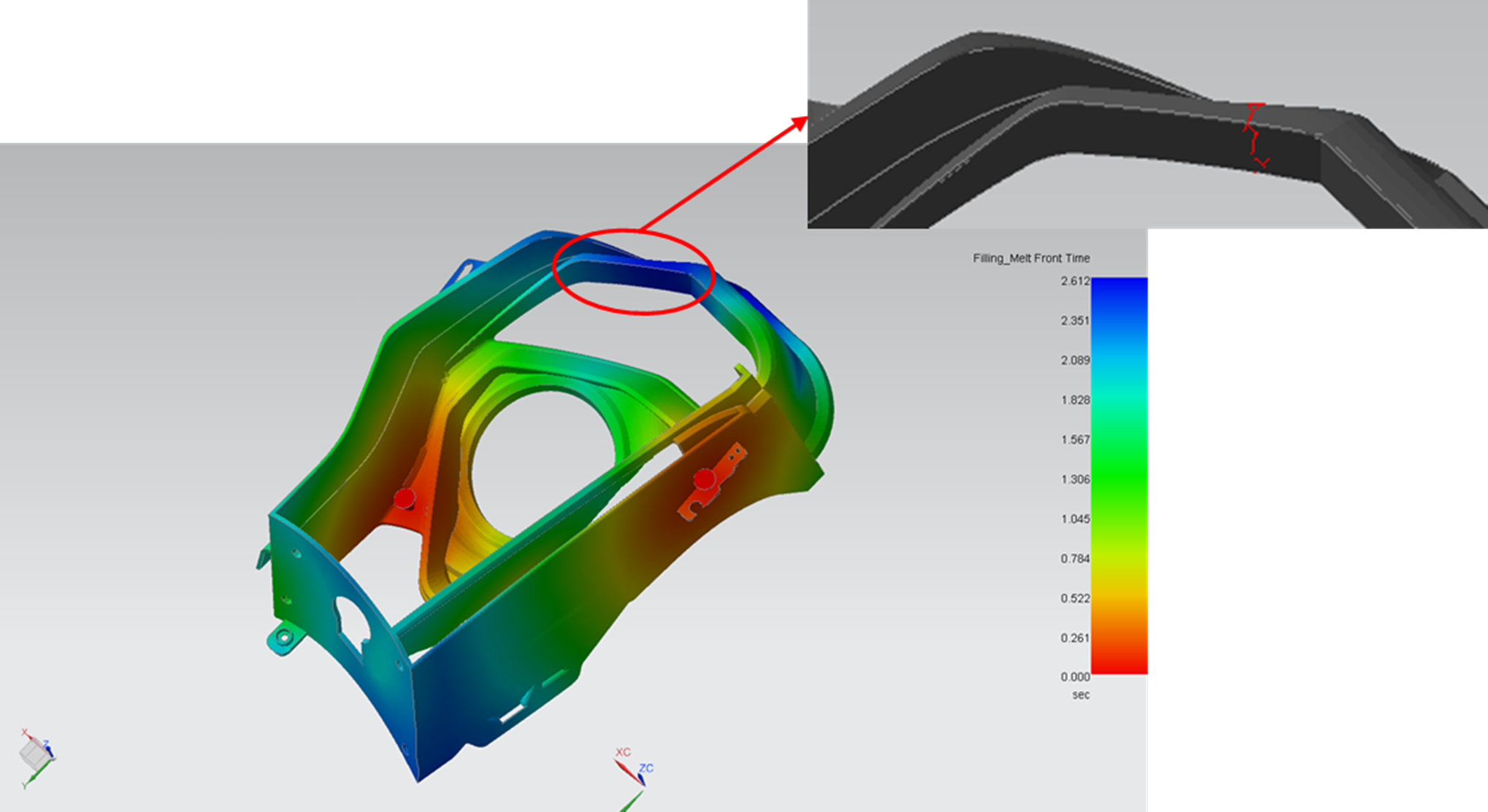 Moldex3D模流分析之设计参数优化流程的图2