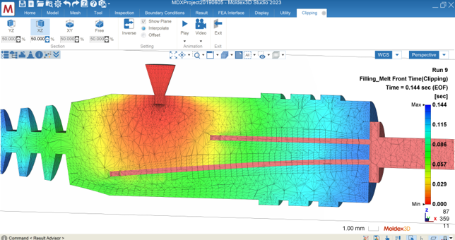 AEP Solution Package provides 3D Coolant CFD to fulfill RHCM and Conformal Cooling requirements to bring more benefits and value to users. BLM (Boundary Layer Mesh) module with Non-Matching mesh technology is also added into preprocessing interface to facilitate the part and mold creation and auto meshing technology enable users to work in CAD with no need for advanced CAD knowledge.