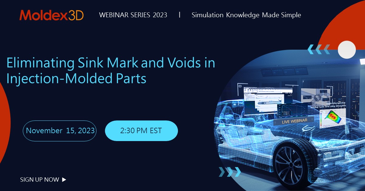 inar Eliminating Sink Mark and Voids in InjectionMolded Parts