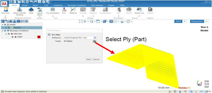Composite 2023: How to Set RTM Ply Layout in Studio | Blog | Moldex3D ...