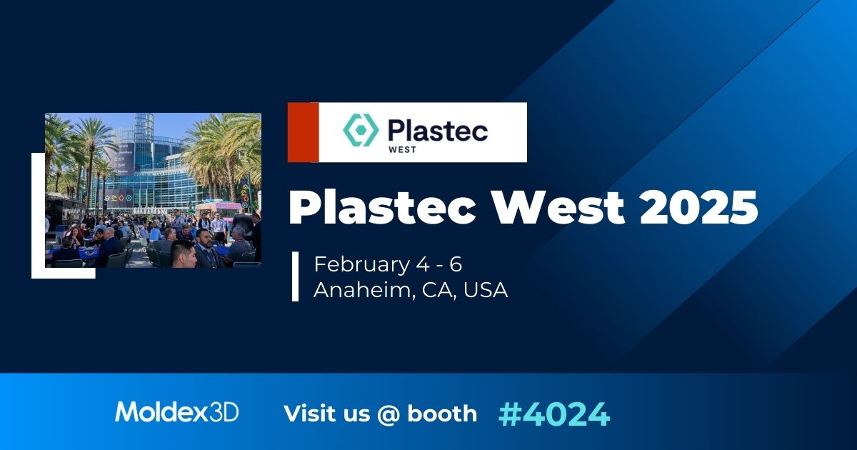 PLASTEC WEST 2025 Events Moldex3D Plastic Injection Molding