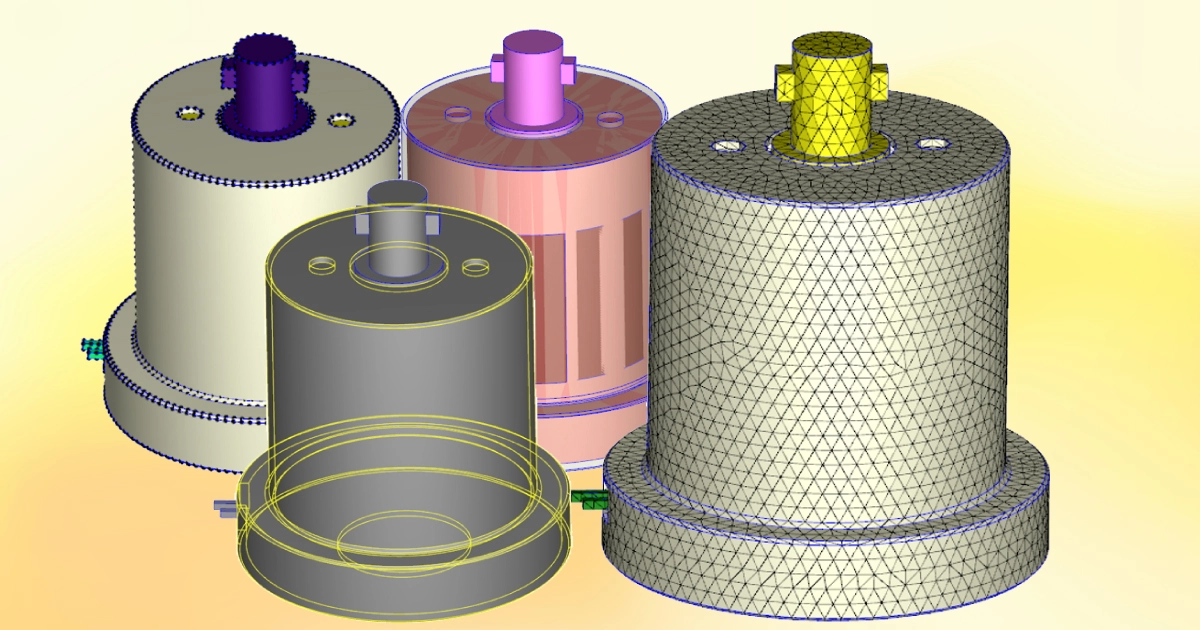 Mesh Insert Injection Molding Efficient Moldbase & MCM Mesh Generation with New Divide Polysurfaces ...
